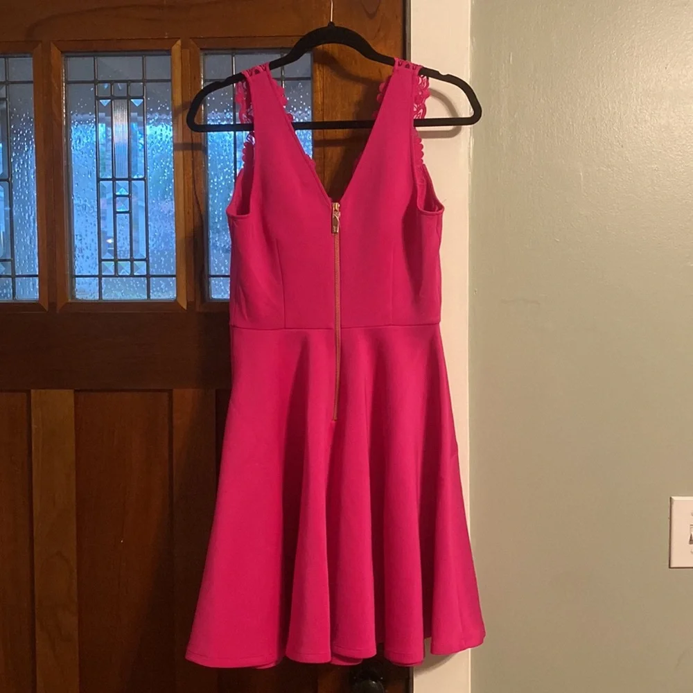 Ted Baker London “Talia” dress - Fuschia / Hot Pink. Never worn. - Picture 2 of 5